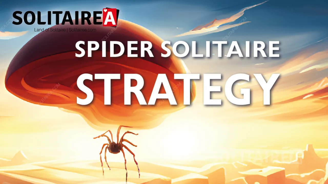 Właściwa strategia pasjansa pająka pozwoli ci wygrać przez większość czasu