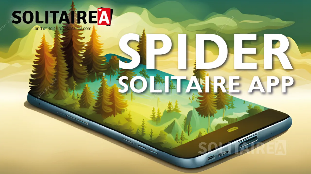 Graj i wygrywaj w Spider Solitaire dzięki aplikacji Spider Solitaire