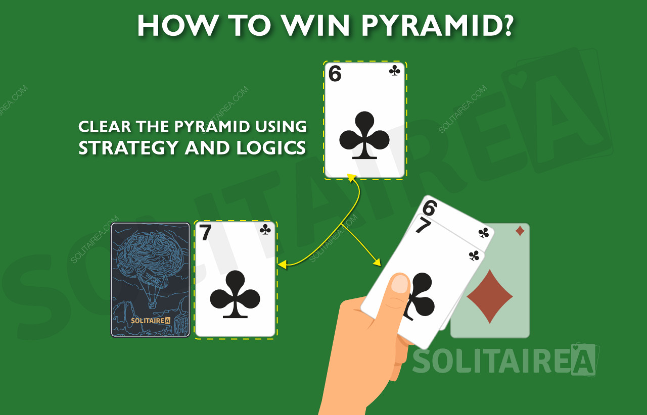 Naucz się zasad pasjansa Pyramid, zanim opracujesz strategię wygrywania.